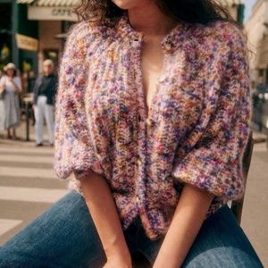 NWT Sezane Emilie Cardigan XXS